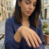 Hand Chain Gold Bracelet