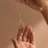 Gold Beaded Necklace