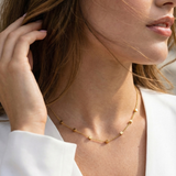 Gold Beaded Necklace