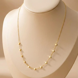 Gold Beaded Necklace