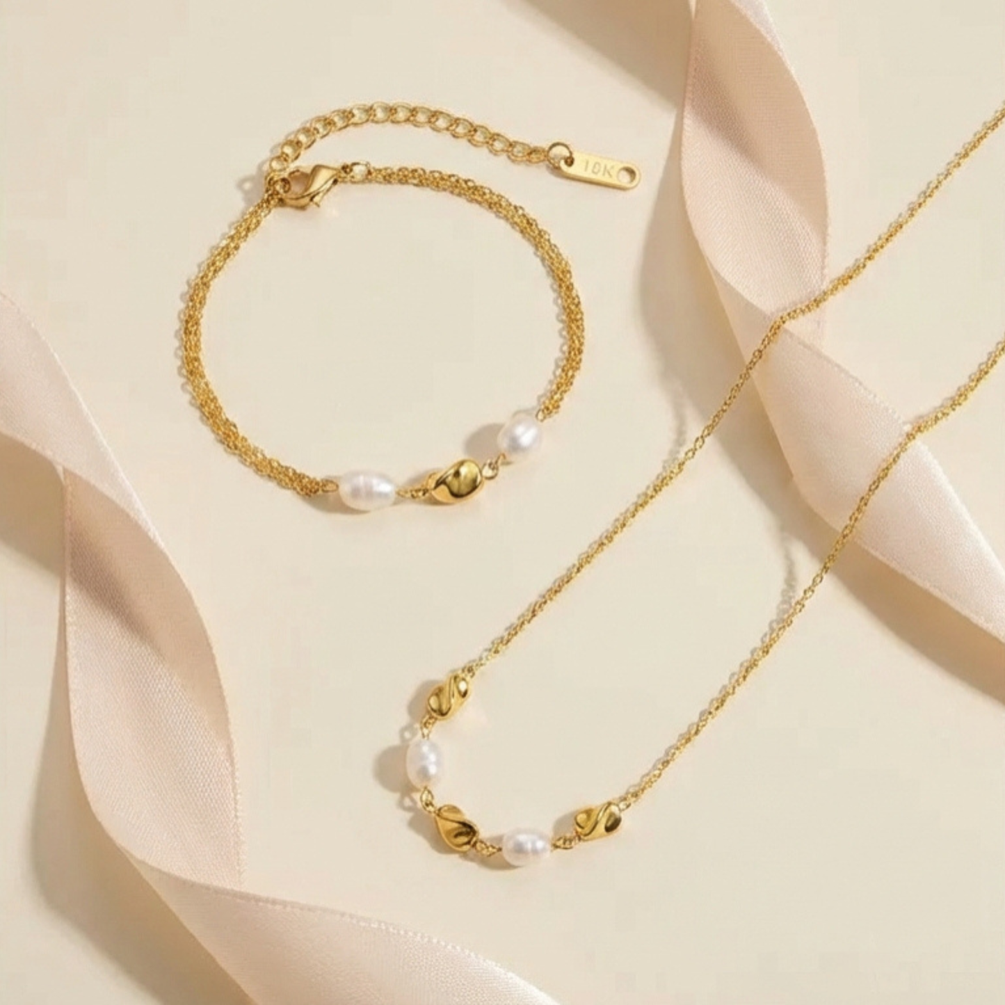 Gold Chain Jewelry Set