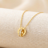 Interlocking Circle Necklace