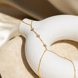 Hand Chain Gold Bracelet